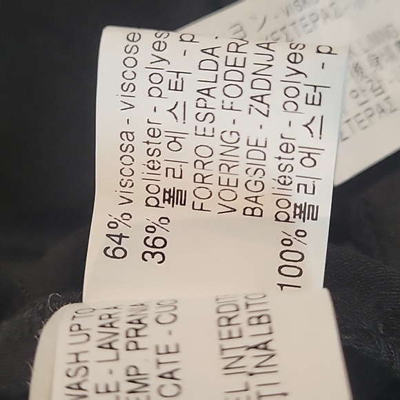 Zara open back black sleeveless dress - Picture 9 of 11